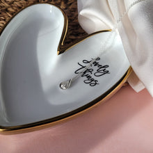 Load image into Gallery viewer, Tear drop sterling silver necklace with a personalised backing card for mother's day.