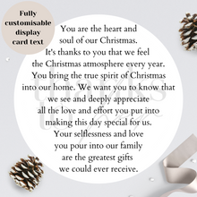Load image into Gallery viewer, Personalised Christmas Gift for the Mum "You are the heart..."