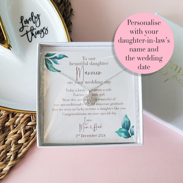 Wedding gift for the bride from parents
