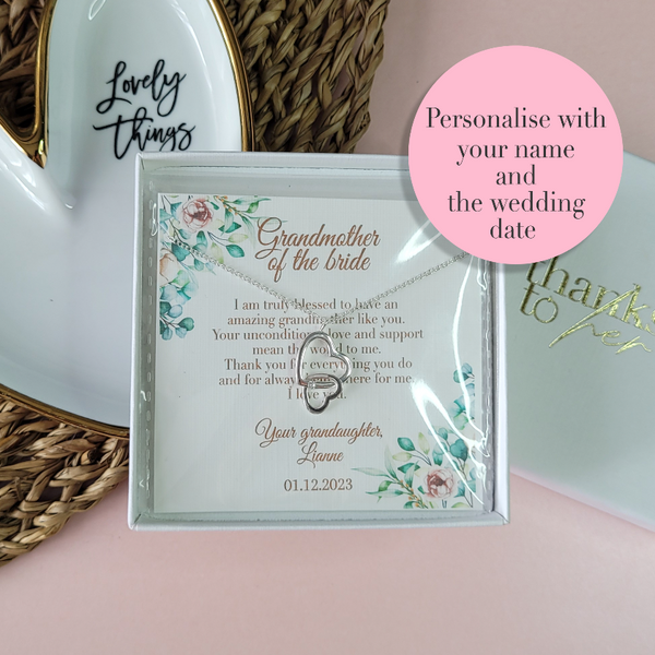 Wedding gift for grandmother of the bride or groom