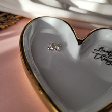 Load image into Gallery viewer, Classic sterling silver stud earrings.