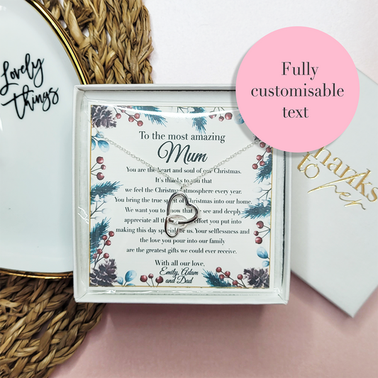 Personalised Christmas Gift for the Mum "You are the heart..."