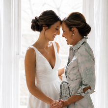 Load image into Gallery viewer, Meaningful Necklace for the Bride on Her Wedding Day – Two Hearts Necklace
