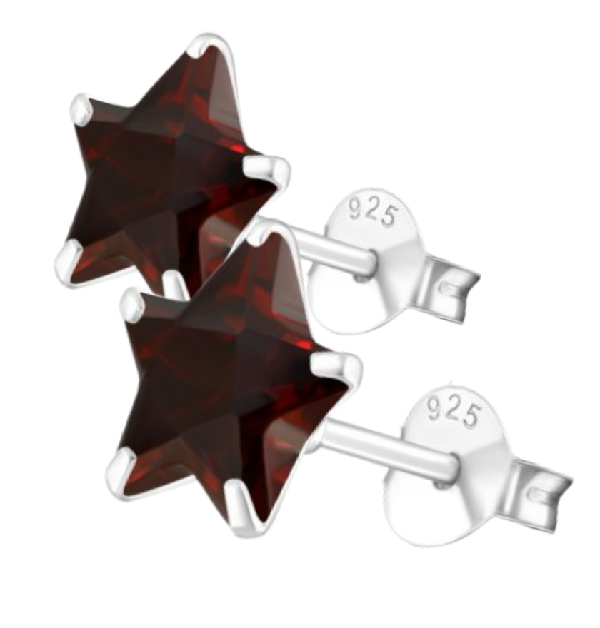 Sailor Mars Star Earrings | Red stars studs | Sailor Moon collection