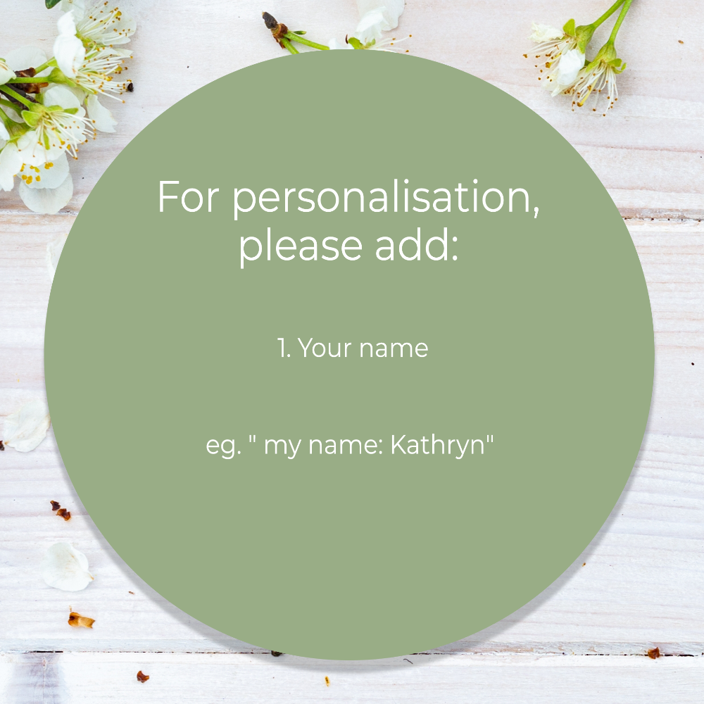 Personalised gift for boyfriends mum.